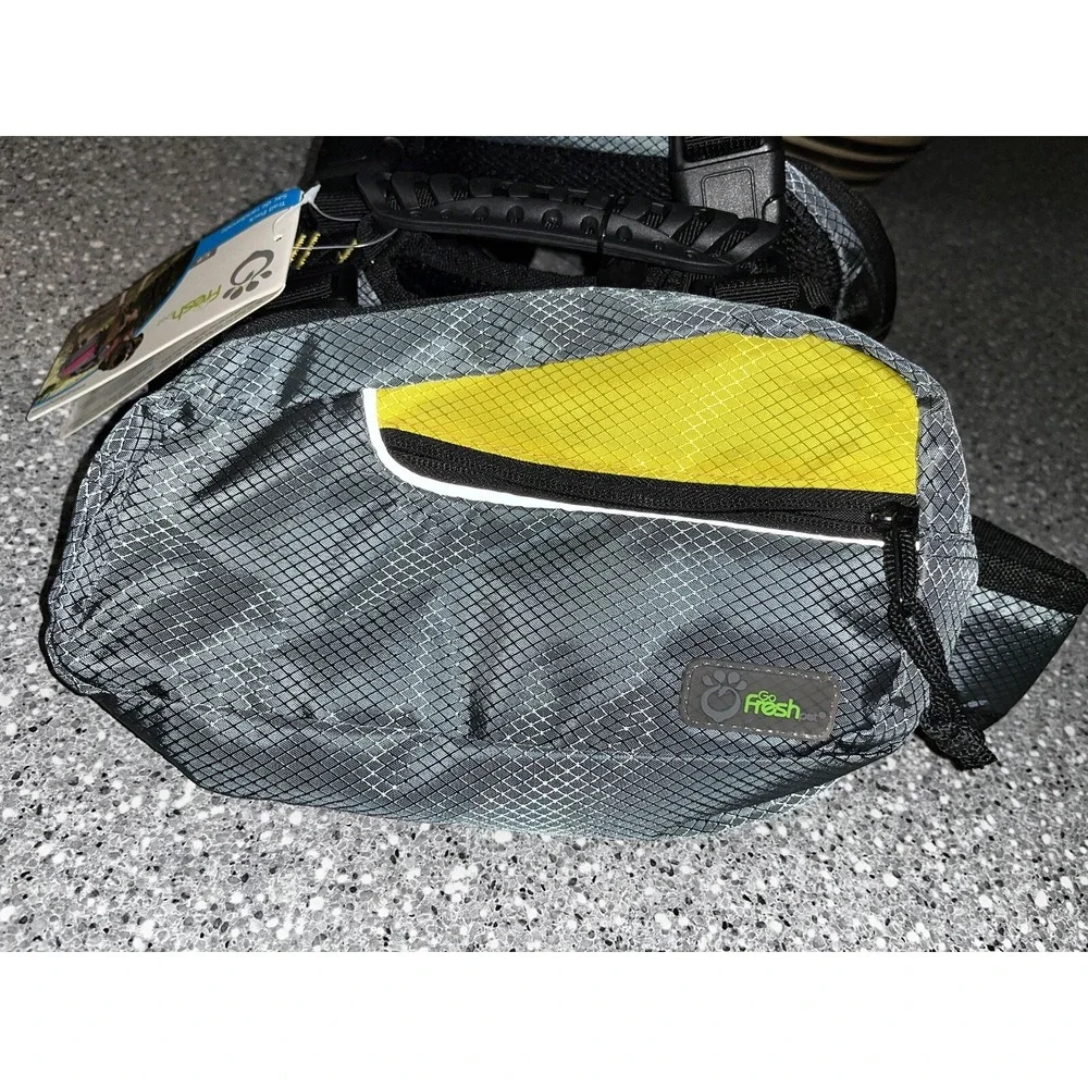 NWT- Dog Harness Go Fresh Pet Trail‎ Pack  Size Small- Yellow And Grey